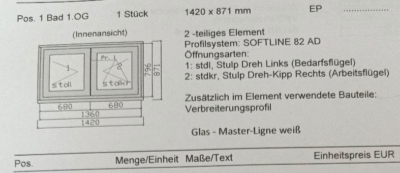 Fenster Kunststoff Weiß Neu Arnhold in Castrop-Rauxel