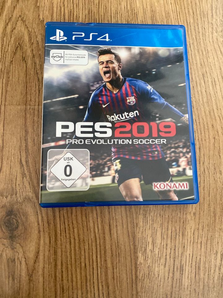 PES 2019 PRO EVOLUTION SOCCER PS4 in Schweinfurt