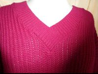 ❤️ Wunderschön ! Strickpullover Pullover pink Größe L Bayern - Burkardroth Vorschau