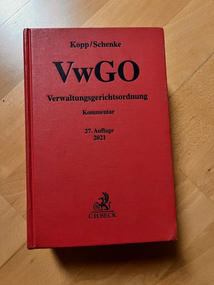 VWGO Kommwntar Kopp/Schenke in Rotenburg