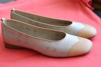 Aigner Damen Schuhe neuwertige Ballerina mit Logoprint 41 Leder Beuel - Vilich Vorschau