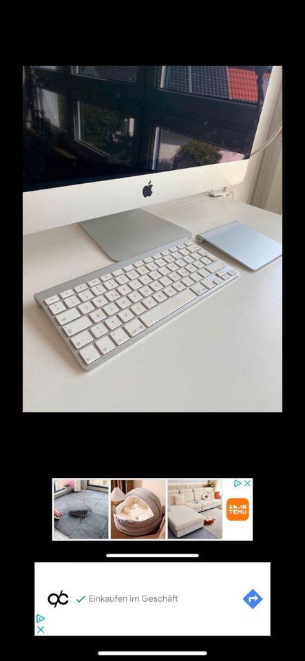 Apple - iMac - wie neu - mit Tastatur und Maus in Kusterdingen
