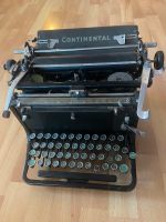 Schreibmaschine antik schwarz Wanderer-Continental Chemnitz Niedersachsen - Scholen Vorschau