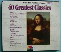 40 Greatest Classics CDs Mozart Smetana Grieg Bizet Vivaldi Ravel Nürnberg (Mittelfr) - Aussenstadt-Sued Vorschau