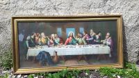 Das letzte Abendmal großes Bild im Goldrahmen Jesus mit Jüngern a Bayern - Memmingen Vorschau