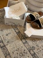Chloe Sandalen original neu Woody Logo 38 Nordrhein-Westfalen - Ascheberg Vorschau