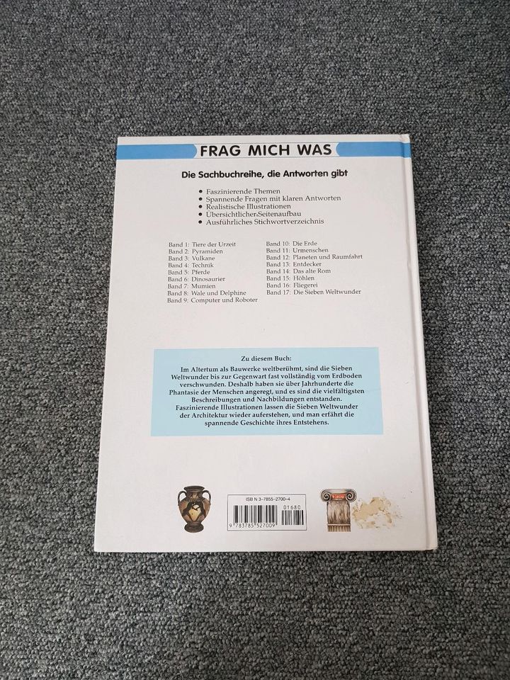 Frag mich was Die Sieben Weltwunder Kinderbuch Sachbuch ✅ in Salzkotten