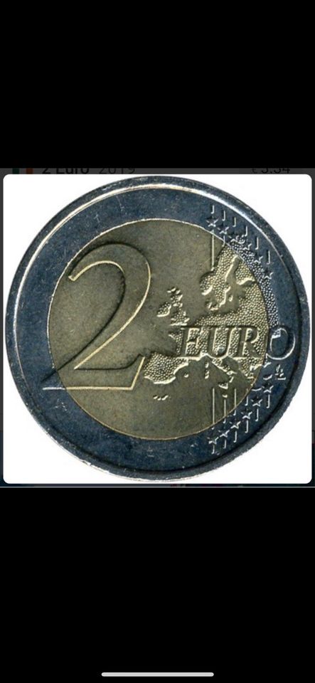 2€ Euro Münze Centenary of the 1st. Meeting of Dail Eireann in Berlin