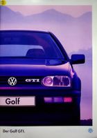 VW Golf III GTi Prospekt 08/1994 Dresden - Reick Vorschau