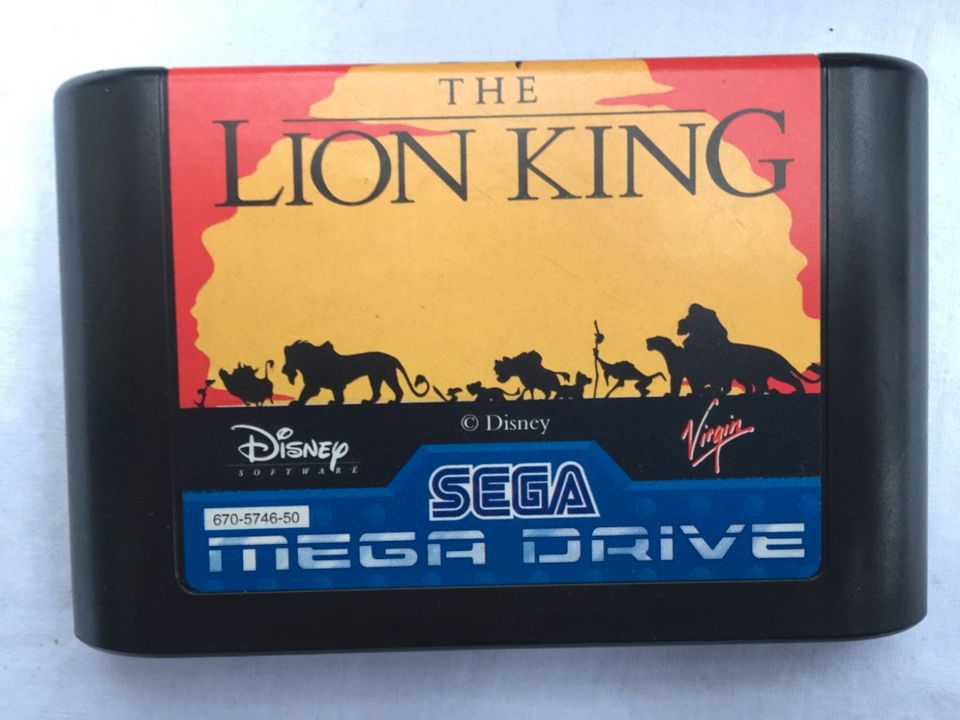 Der König der Löwen Sega Mega Drive ohne Anleitung pal in Saarlouis