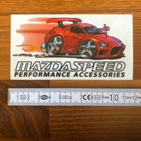 Mazda RX8 Mazdaspeed Aufkleber Sticker 12 x 8  cm Hessen - Kassel Vorschau