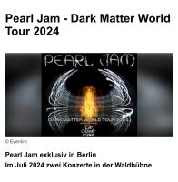 2 Pearl Jam Tickets 03.07.24 Berlin zu verkaufen oder tauschen Nordrhein-Westfalen - Minden Vorschau