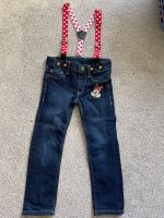 Minnie Mouse Jeans mit Hosenträgern Kreis Ostholstein - Eutin Vorschau