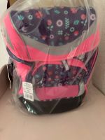 TOPMOVE® Schulrucksack Set blumen pink 6Tlg Brandenburg - Potsdam Vorschau