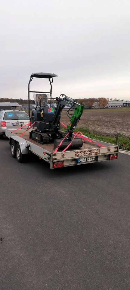 Minibagger, Rüttelplatten zu Vermieten Schmitz Mietpark in Börger