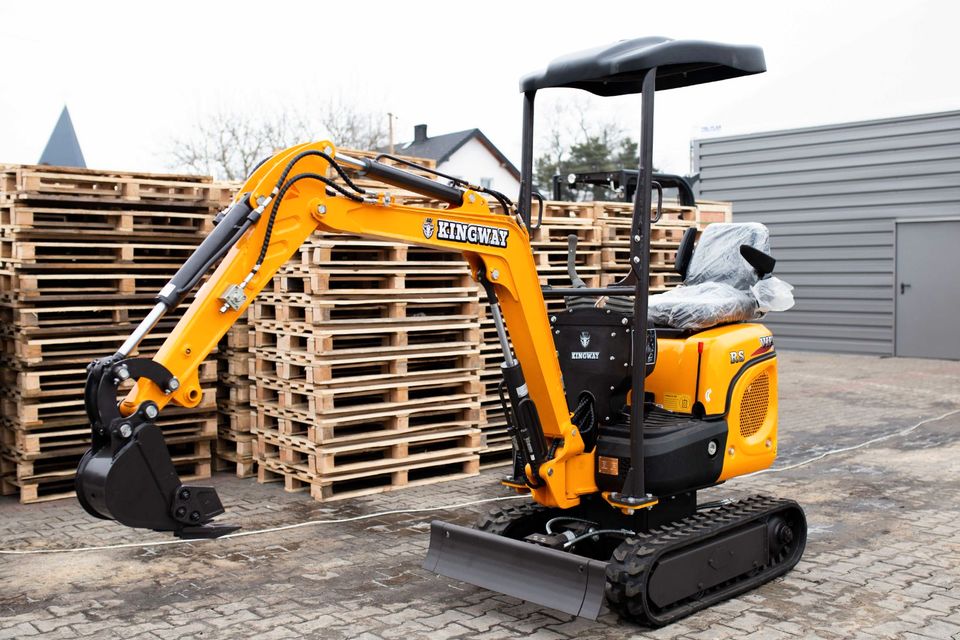 Minibagger Kingway VIP12 RS mit Kubota 3-Zylinder-Motor in Frankfurt am Main