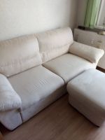 2 Sitzer Sofa mit Hocker Sachsen-Anhalt - Salzwedel Vorschau