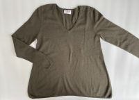 Repeat easy knit 100% Kaschmir Pullover Gr. 40 42 M L XL oliv Schleswig-Holstein - Reinbek Vorschau