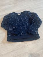 110 116 Pullover H&M dunkelblau Punkte Nordrhein-Westfalen - Kirchlengern Vorschau