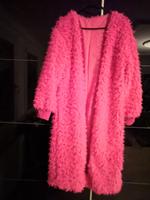 UNGETRAGEN: Mantel Jacke  Zottelfell  Kunst Fell  pink flauschig Baden-Württemberg - Sindelfingen Vorschau