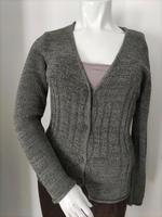 Strickweste Damen Adagio Baendchengarn Gr. 44 grau Nordrhein-Westfalen - Bad Laasphe Vorschau