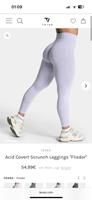 Teveo Leggings Flieder gr.S Niedersachsen - Großheide Vorschau