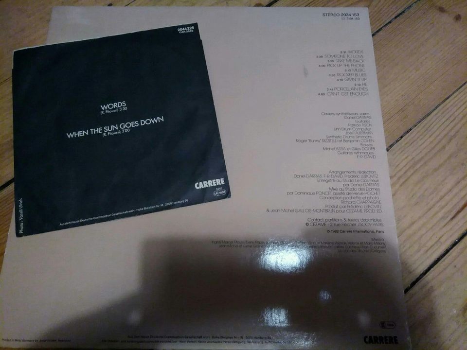 F.R.David Words LP Vinyl Schallplatte Pick up the phone in Hamburg