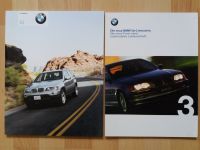 Prospekt BMW 3er Limousine E46 5er SUV X5 E53 +Magazine 2001 2002 Kiel - Elmschenhagen-Kroog Vorschau