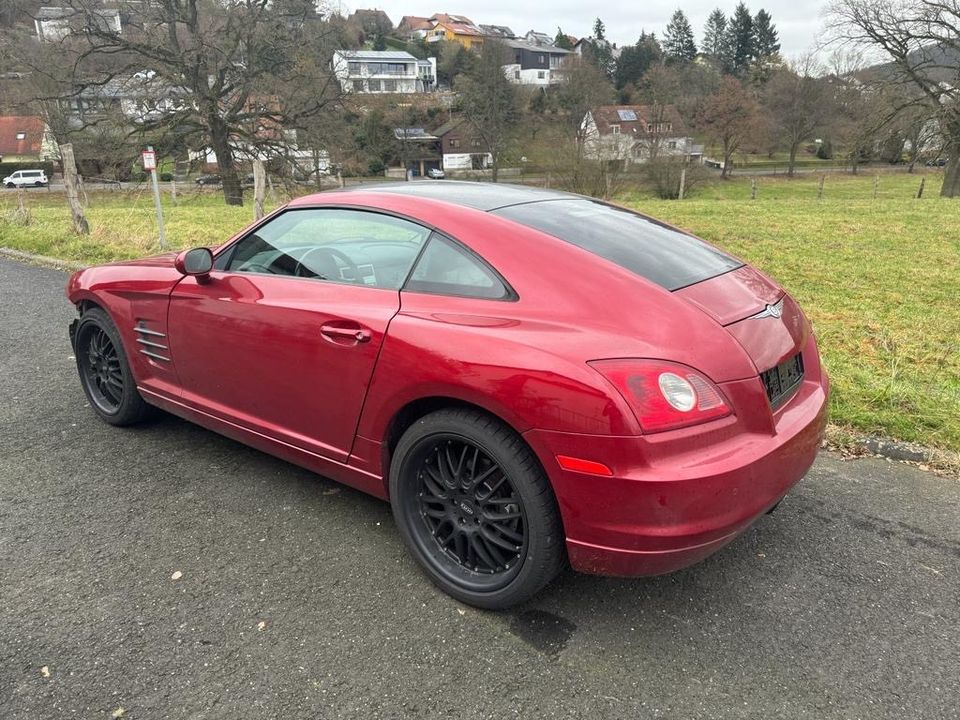 Chrysler Crossfire Rot, Lederausstattung, kein Rost! Unfallwagen in Rauschenberg