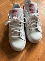 Sneaker Adidas Stan smith gr 38 weiß pink Damen Hessen - Dillenburg Vorschau