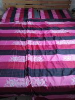 NEU Bettwäsche Set 135*200 / 80*80 Polyester Rot Rosa Sachsen - Bad Gottleuba-Berggießhübel Vorschau