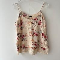Only Top Bluse Blumen floral Muster Spitze beige XS Niedersachsen - Oldenburg Vorschau