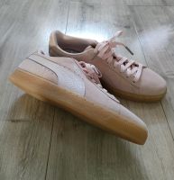 Puma Suede Damen Turnschuhe Wildleder rose Gr. 39 ungetragen Hessen - Espenau Vorschau