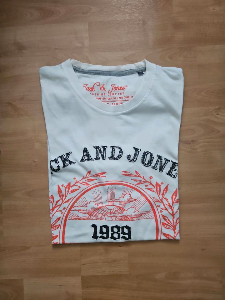 Jack & Jones Shirt / Jack Jones T-shirt Original Herren /  Gr. L in Brühl