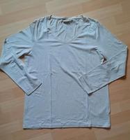 Basic Langarm Shirt V Ausschnitt beige Gr. 44 / 46 Saarbrücken-West - Klarenthal Vorschau