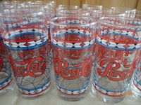 Pepsi Cola Gläser Tiffany Style 0,2 l - Konvolut 23 Stück Nordrhein-Westfalen - Freudenberg Vorschau