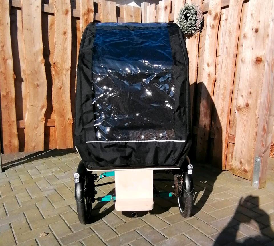 Lastenrad Transportrad Johansson Oscar mit Neigetechnik Brose in Twist