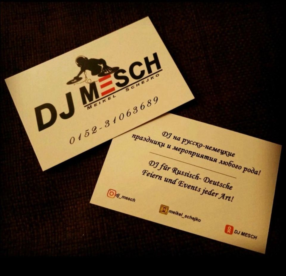 DJ für russisch/deutsche Feiern und Events jeder Art in Wahrenholz