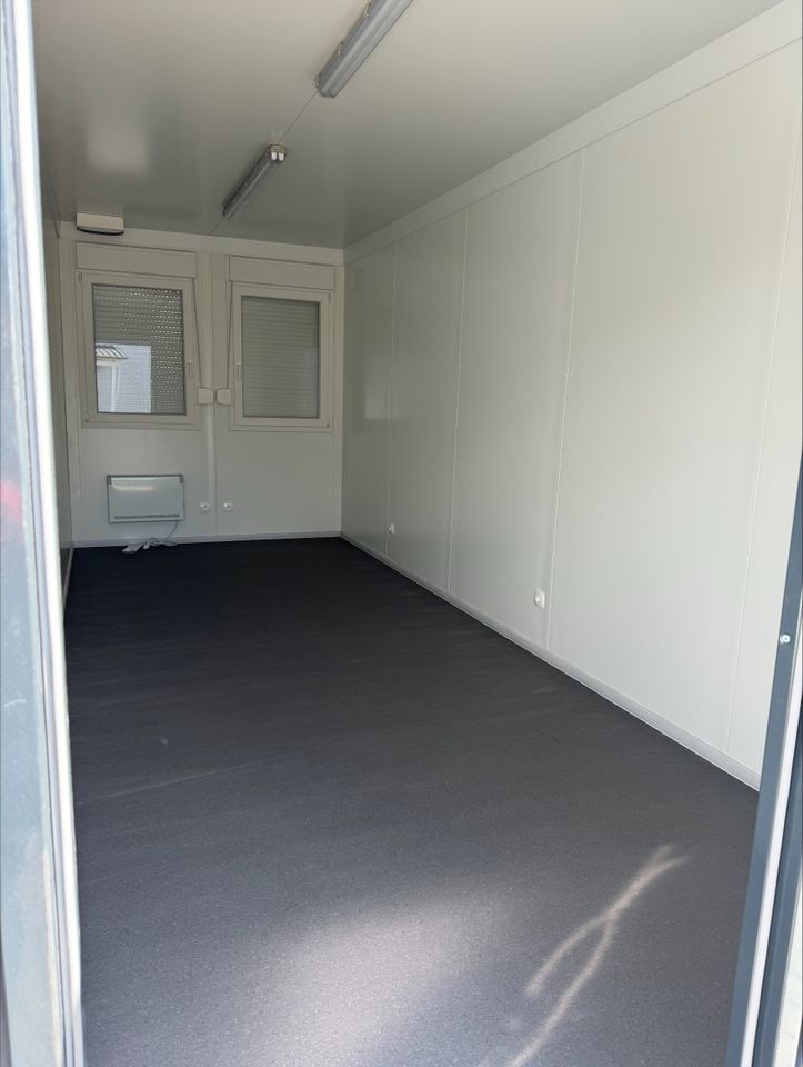 20' Bürocontainer Neu MB20H RIH 2,5m 20ft Raumcontainer RAL 7016 in Magdeburg