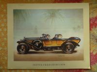 RARITÄT 1928 ISOTTA FRASC FOTODRUCK Kunst Bild OLDTIMER Auto Hessen - Rodenbach Vorschau