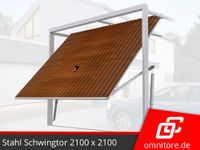 Schwingtor Goldene Eiche Tür Kipptor für DDR Garage Carport Tor 210 x 210 cm Tore Tür GARAGENTOR KONFIGURATOR Flügeltor aus Polen Holzlacke Stahl Garagentore nach Maß KSOTENLOSE VERSAND Sachsen - Görlitz Vorschau