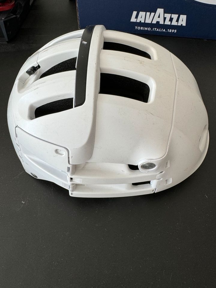 Overade Plixi Helm L-XL Weiß Fahrradhelm Faltbar in München