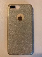 iPhone 8 Plus Hülle Case Silikon Glitzer gold Baden-Württemberg - Oedheim Vorschau