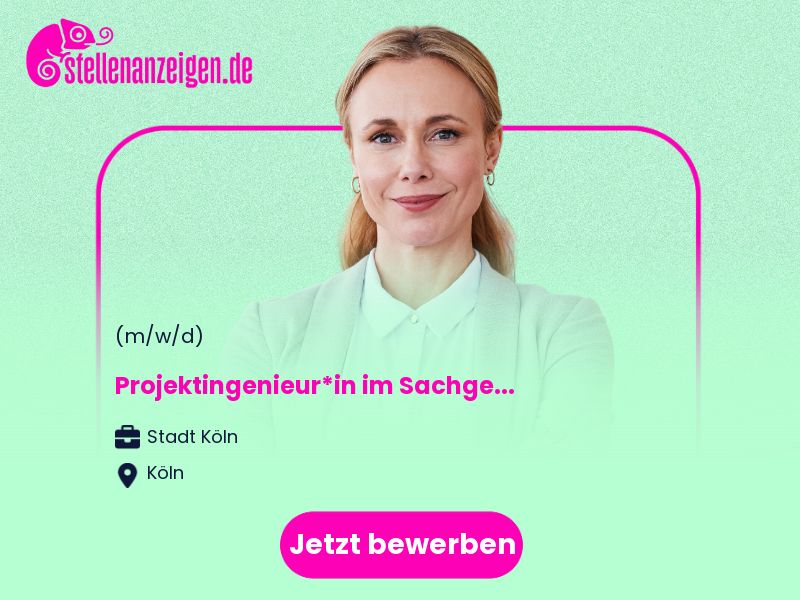 Projektingenieur*in (m/w/d) im in Köln