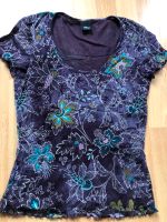 Bluse s‘Oliver Selection Collection 36 lila türkis floral Blumen Leipzig - Plagwitz Vorschau