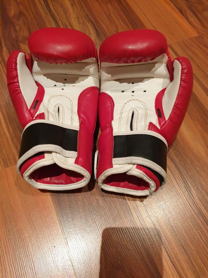 BOXHANDSCHUHE TAEKWONDO KICKBOXEN  von Real Kickboxen 6 oz. in Thale-Westerhausen