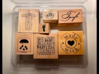 7x Stampin Up, Holz Stempel Set, Baby, Taufe, Liebe, Kind Berlin - Treptow Vorschau