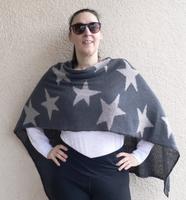 s.Oliver PONCHO grau 70% Alpaka *Cape*Schulterwärmer* Schaltuch Hessen - Fernwald Vorschau