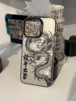 iPhone 15 Pro Max Hülle Case silber Premium Dragon Anime Berlin - Tempelhof Vorschau