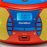 Karcher RR 5026 tragbares CD Radio - bunte Kinder-Boombox mit CD- Hessen - Körle Vorschau